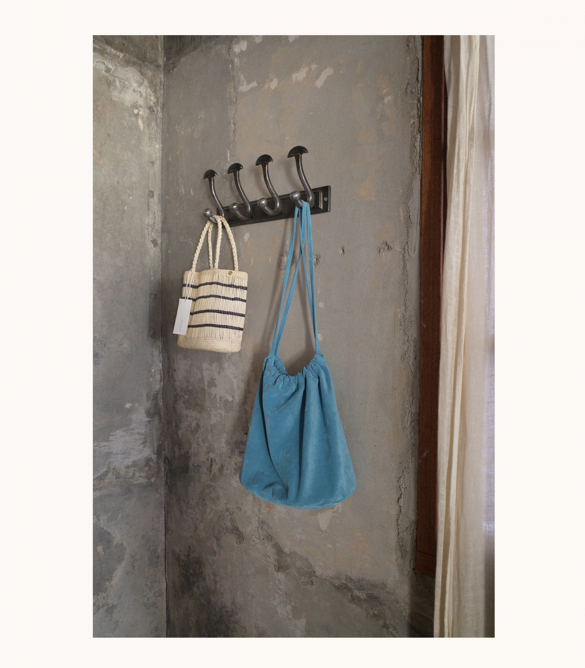Suede Bucket Bag