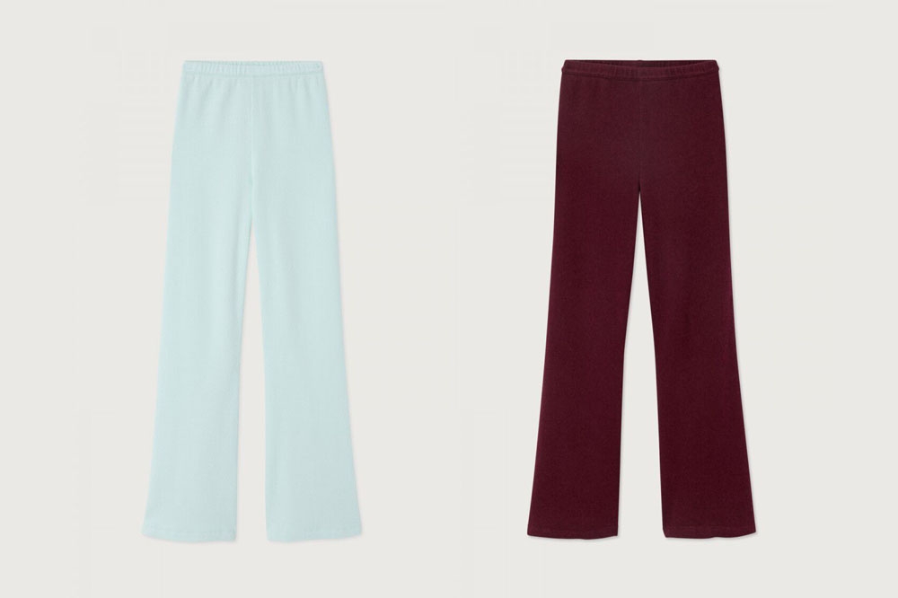 Bourette Texture Jogger Pants