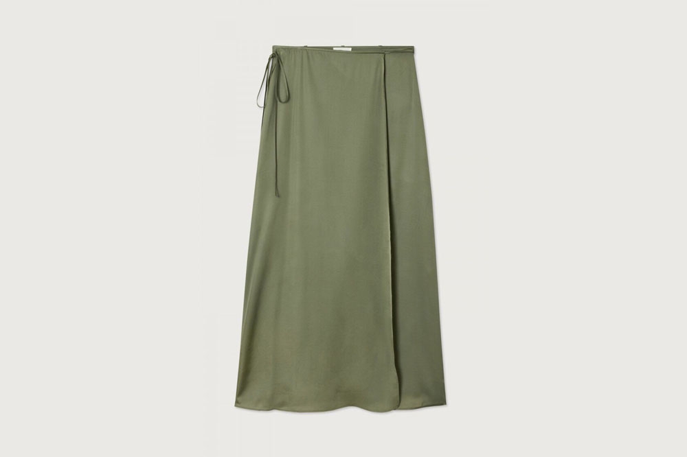 Soft Flow Wrap Skirt