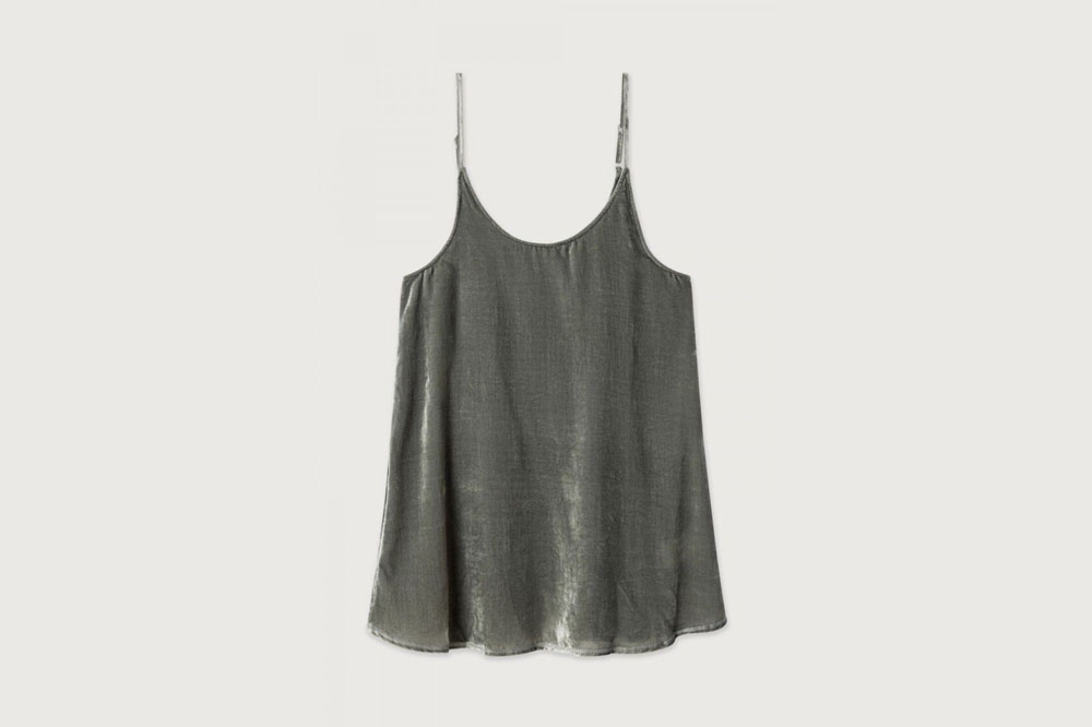Luminous Velvet Slip Dress