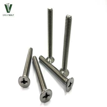 100개 스텐 접시 십자볼트 M6 50mm 304