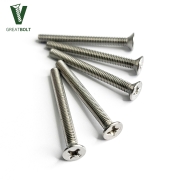 100개 스텐 접시 십자볼트 M6 65mm 304