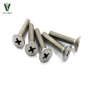 100개 스텐 접시 십자볼트 M8 40mm 304