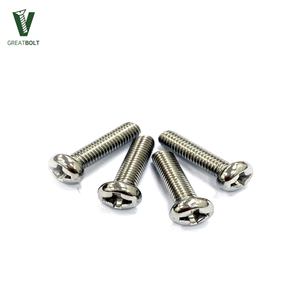 1000개 스텐 둥근머리 십자볼트 M3 12mm 304