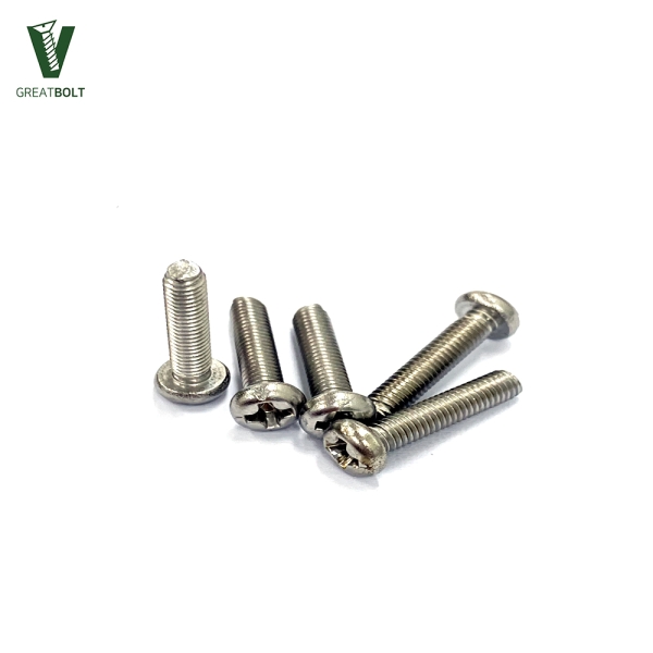 1000개 스텐 둥근머리 십자볼트 M3 14mm 304