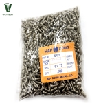 1000개 스텐 둥근머리 십자볼트 M4 12mm 304