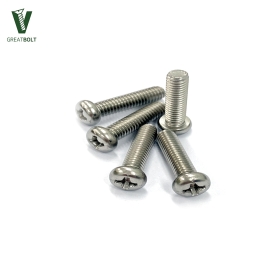 1000개 스텐 둥근머리 십자볼트 M4 16mm 304