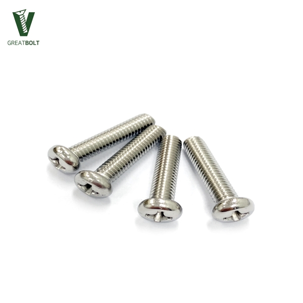 1000개 스텐 둥근머리 십자볼트 M4 18mm 304