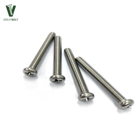 300개 스텐 둥근머리 십자볼트 M4 35mm 304
