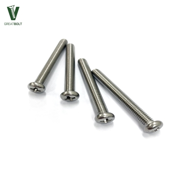 300개 스텐 둥근머리 십자볼트 M4 35mm 304