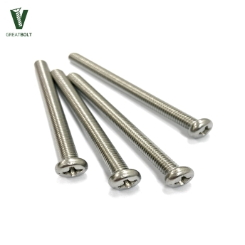 200개 스텐 둥근머리 십자볼트 M4 50mm 304