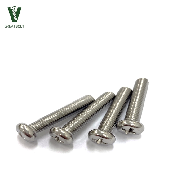 300개 스텐 둥근머리 십자볼트 M5 25mm 304