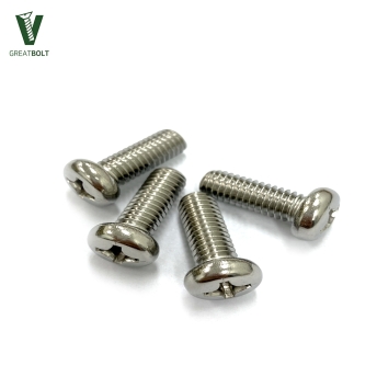 300개 스텐 둥근머리 십자볼트 M6 16mm 304