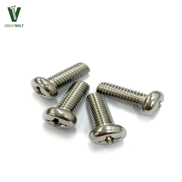 300개 스텐 둥근머리 십자볼트 M6 16mm 304