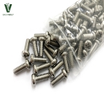 300개 스텐 둥근머리 십자볼트 M6 16mm 304