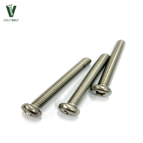 200개 스텐 둥근머리 십자볼트 M6 45mm 304