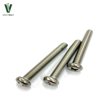 200개 스텐 둥근머리 십자볼트 M6 45mm 304