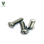 200개 스텐 둥근머리 십자볼트 M6 45mm 304