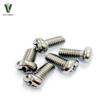 200개 스텐 둥근머리 십자볼트 M6 45mm 304