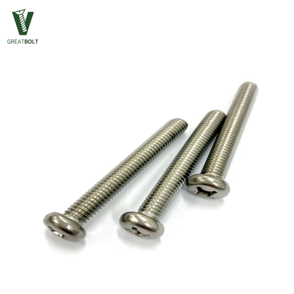 200개 스텐 둥근머리 십자볼트 M6 45mm 304