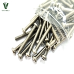 200개 스텐 둥근머리 십자볼트 M6 45mm 304