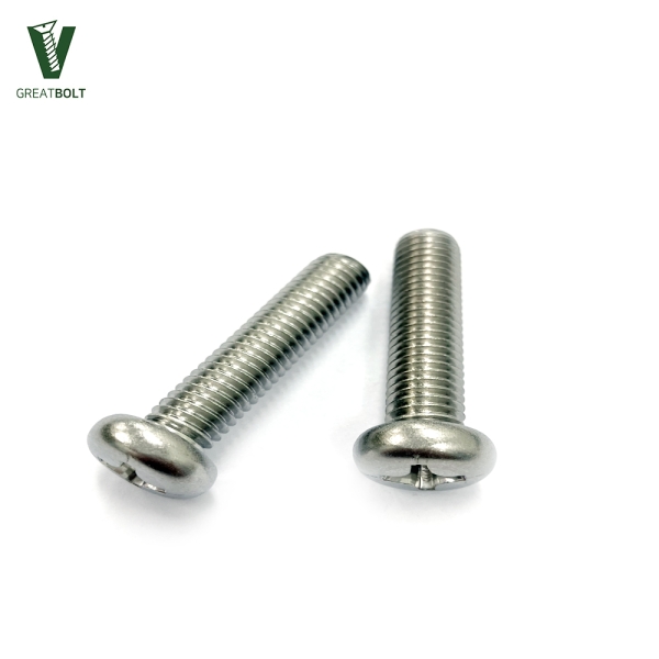 100개 스텐 둥근머리 십자볼트 M8 35mm 304