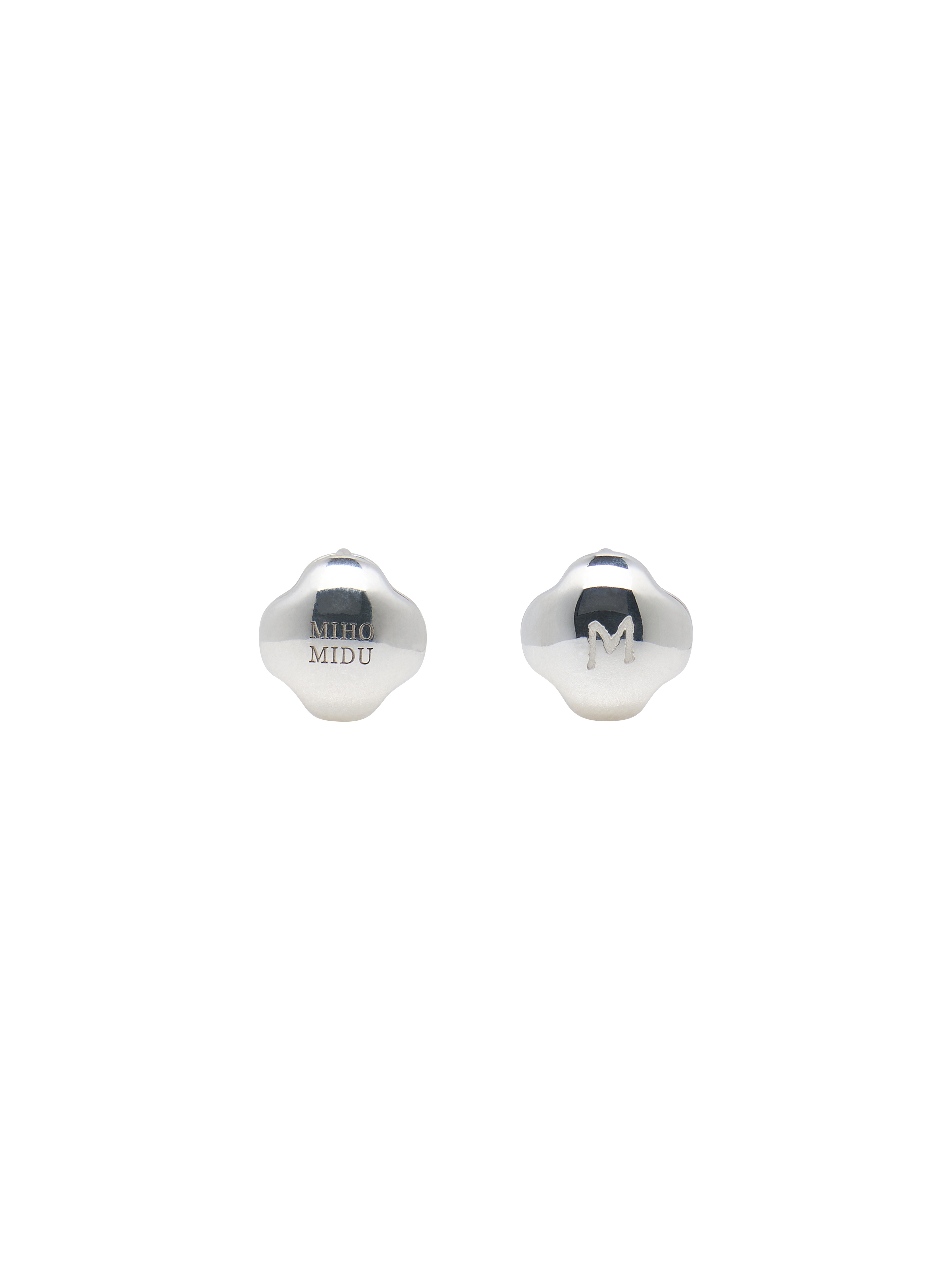 Sphere Silver Earrings