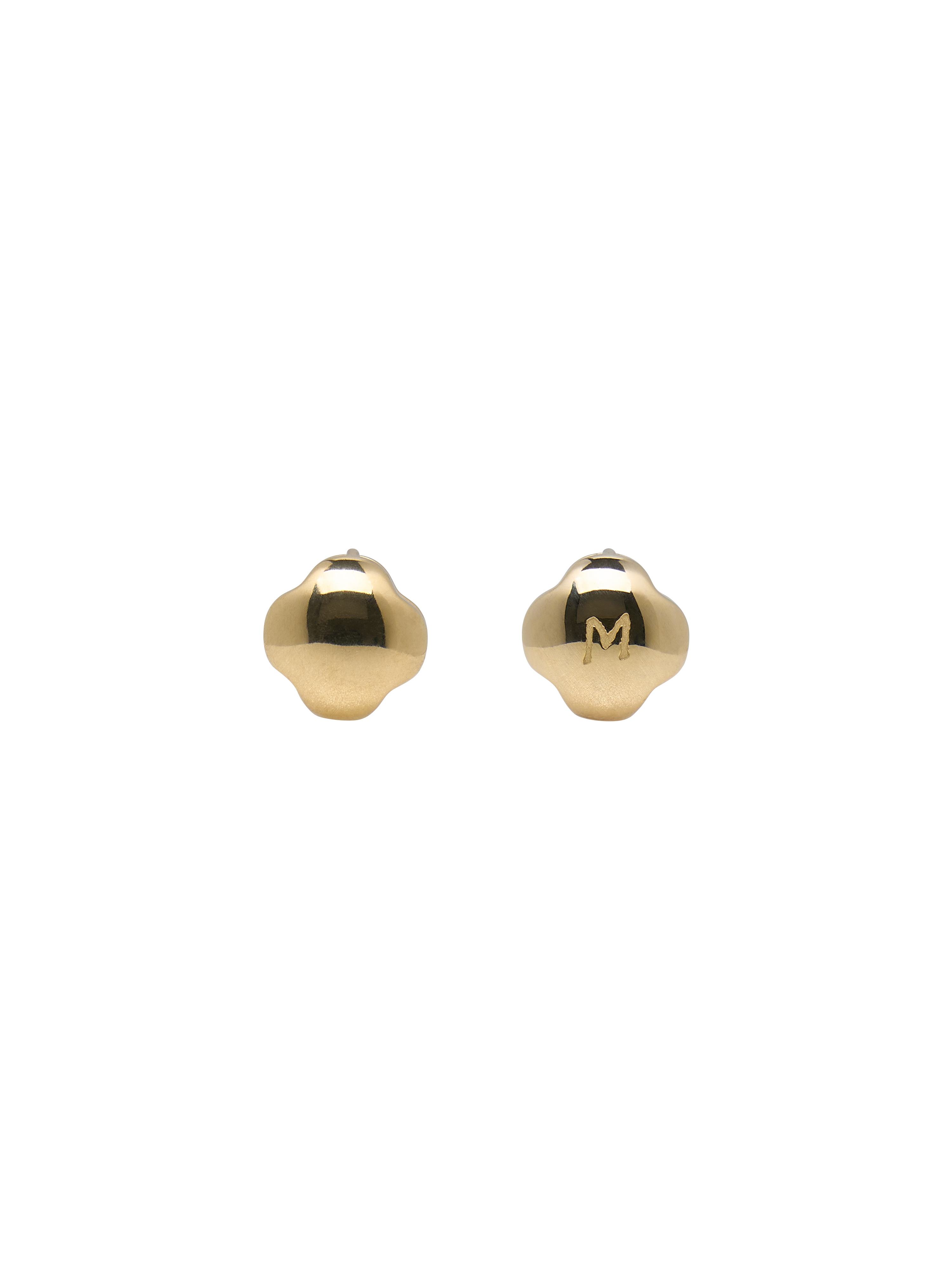 Sphere Gold Earrings