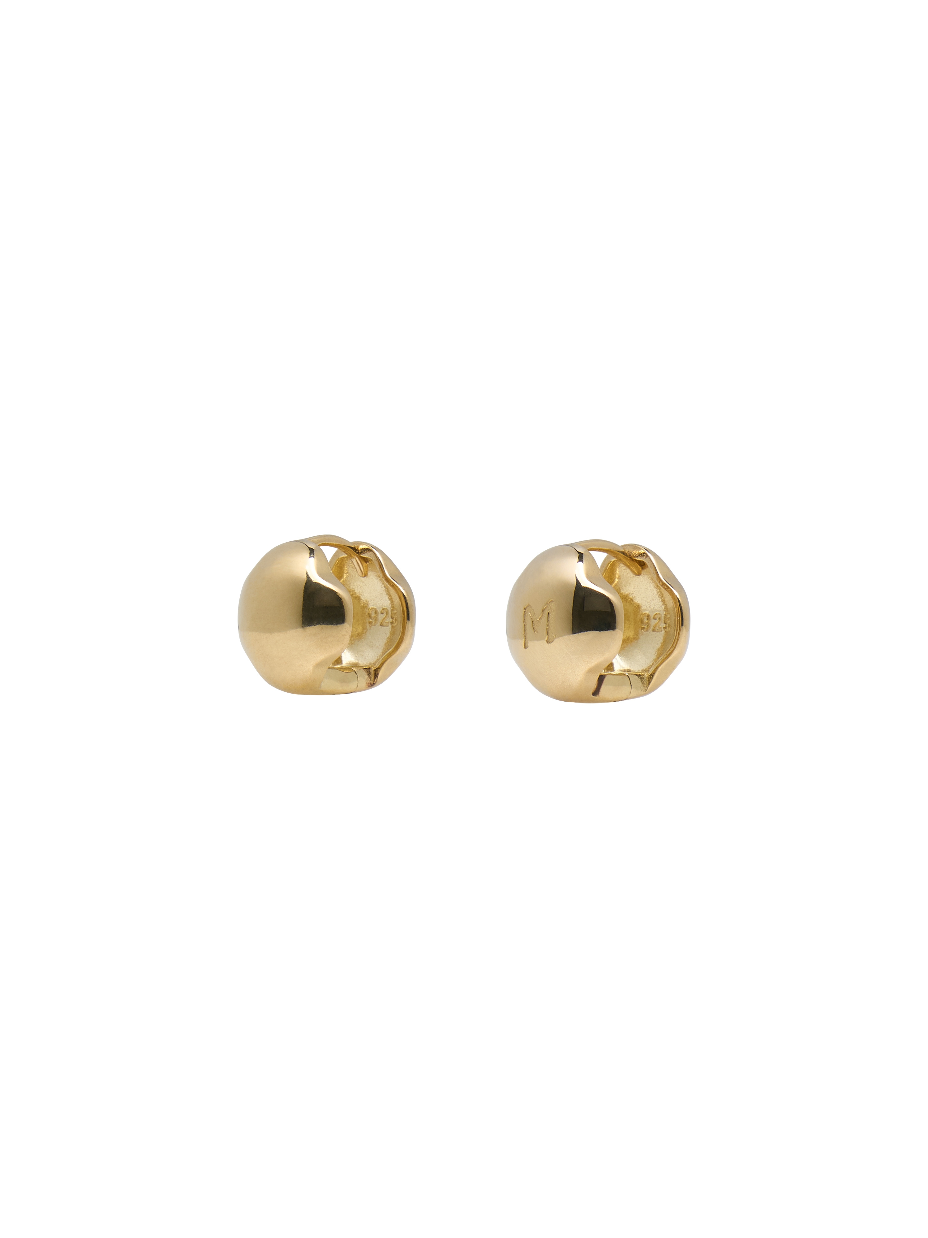 Sphere Gold Earrings
