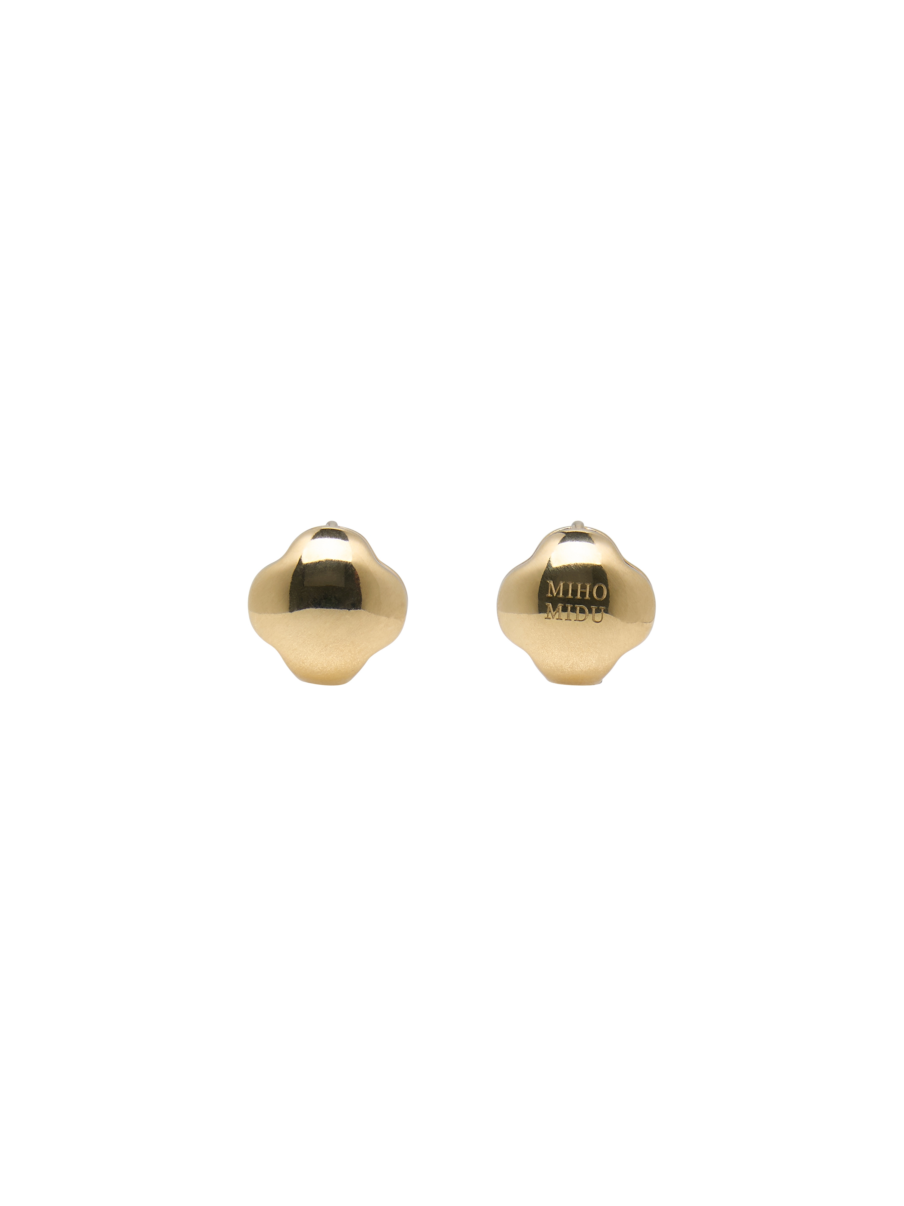 Sphere Gold Earrings
