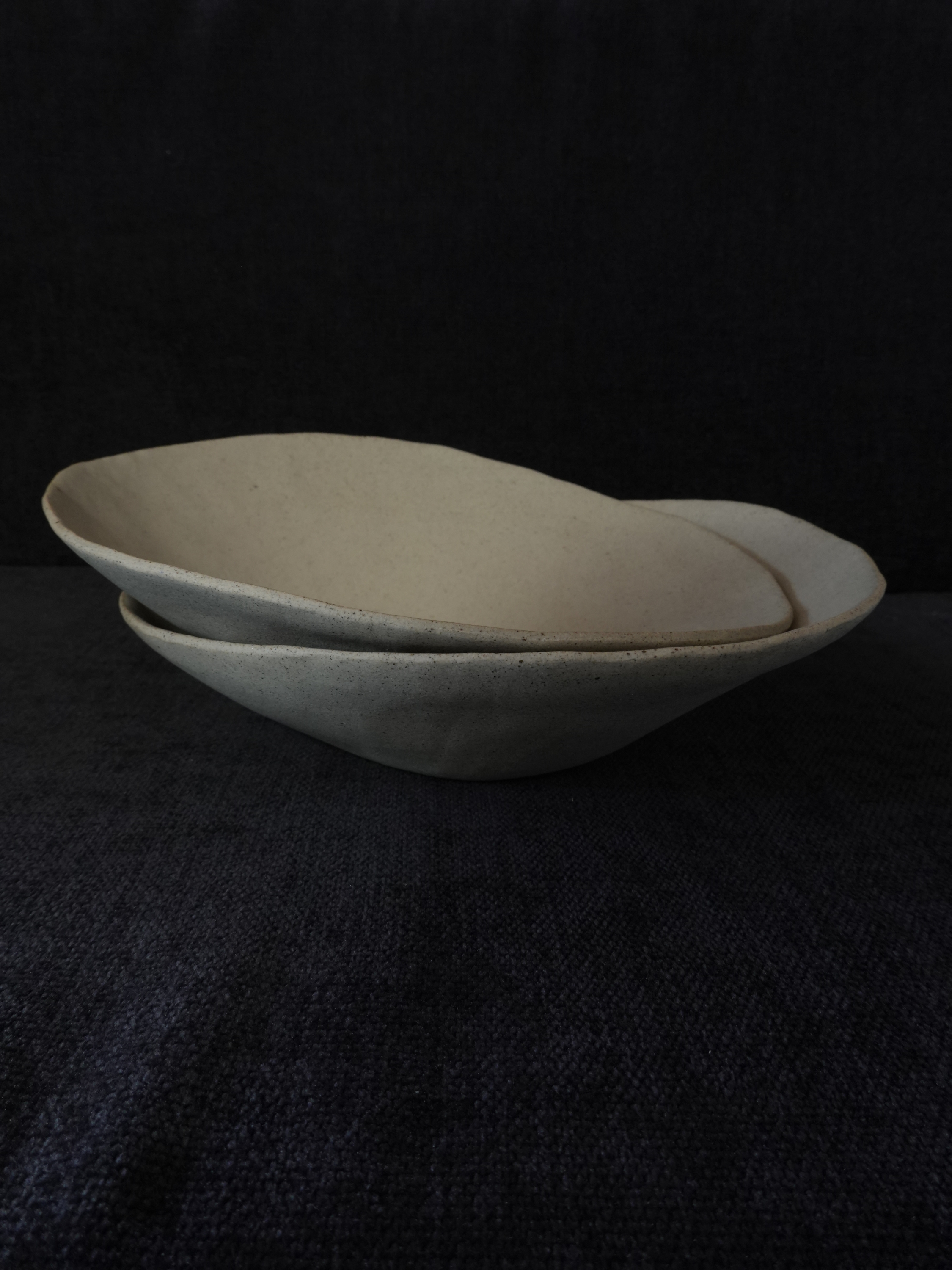 Bowl set. Sand