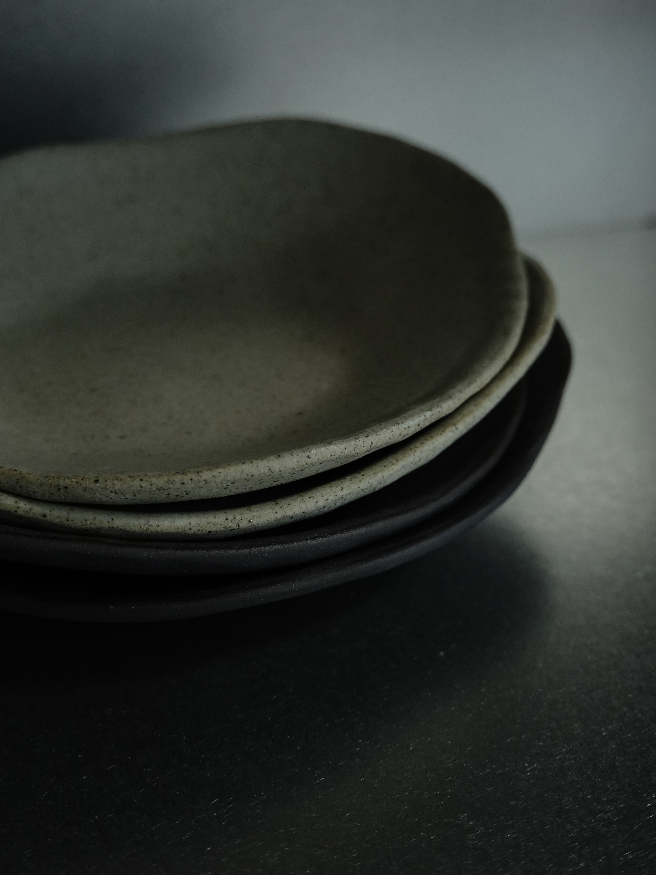 Small Plate set. Sand