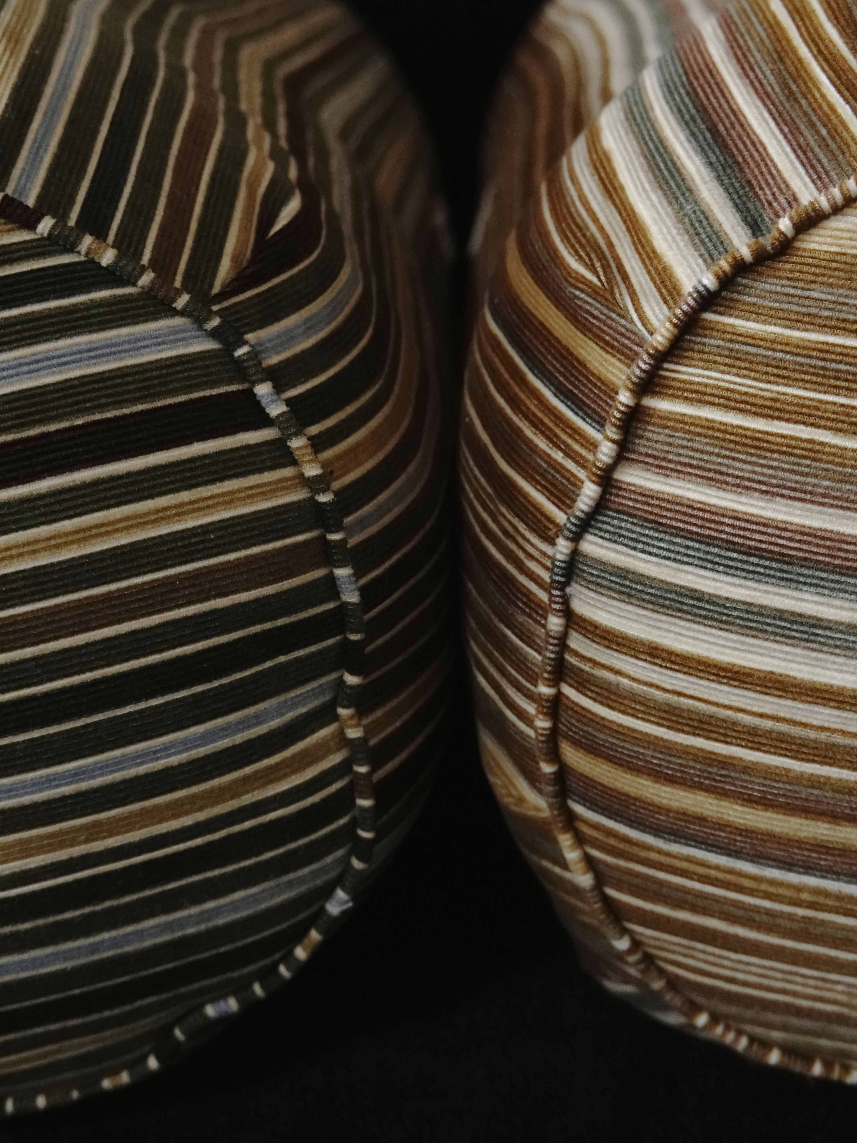 Stripe Bolster. Warm