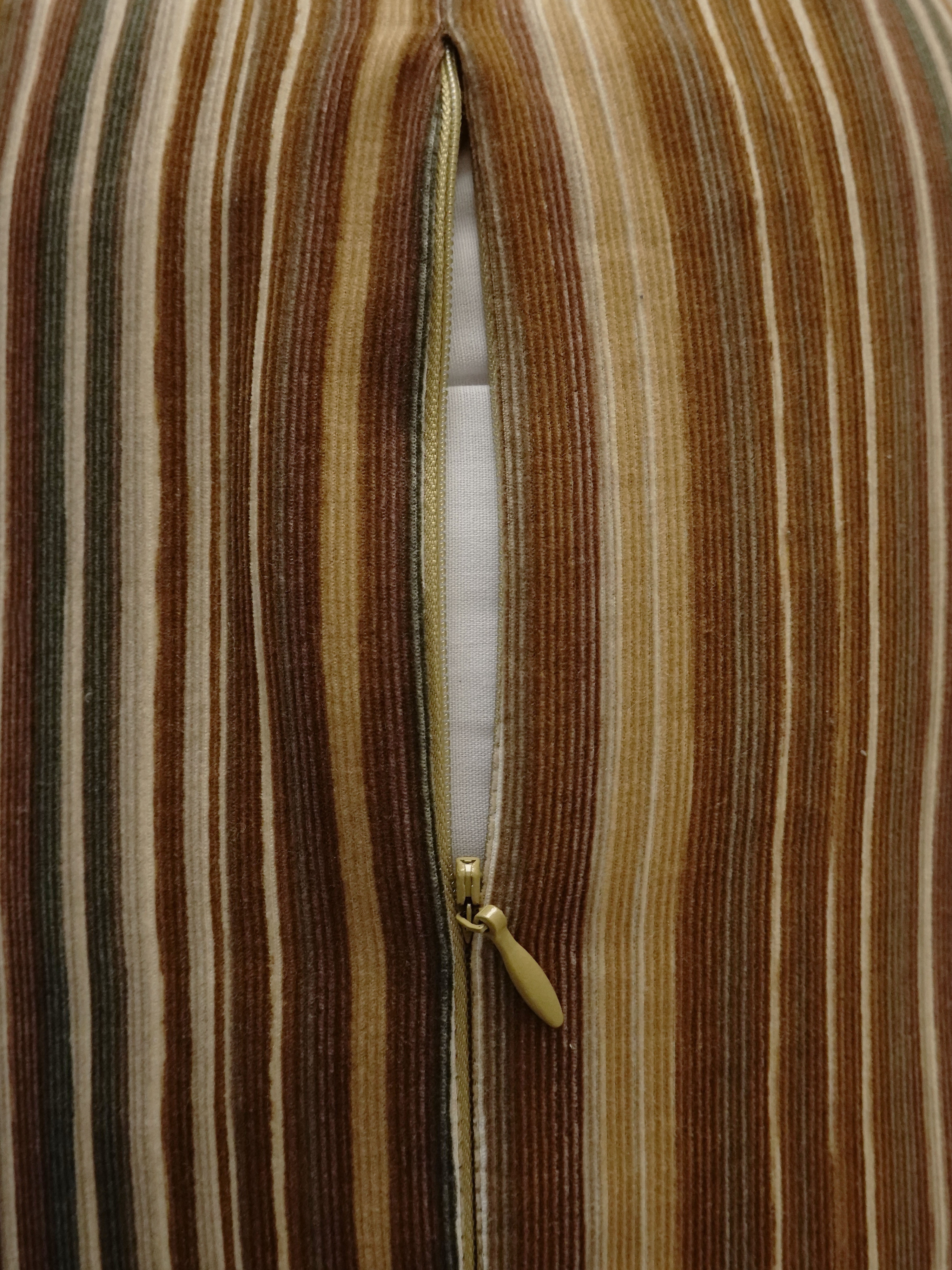 Stripe Bolster. Warm