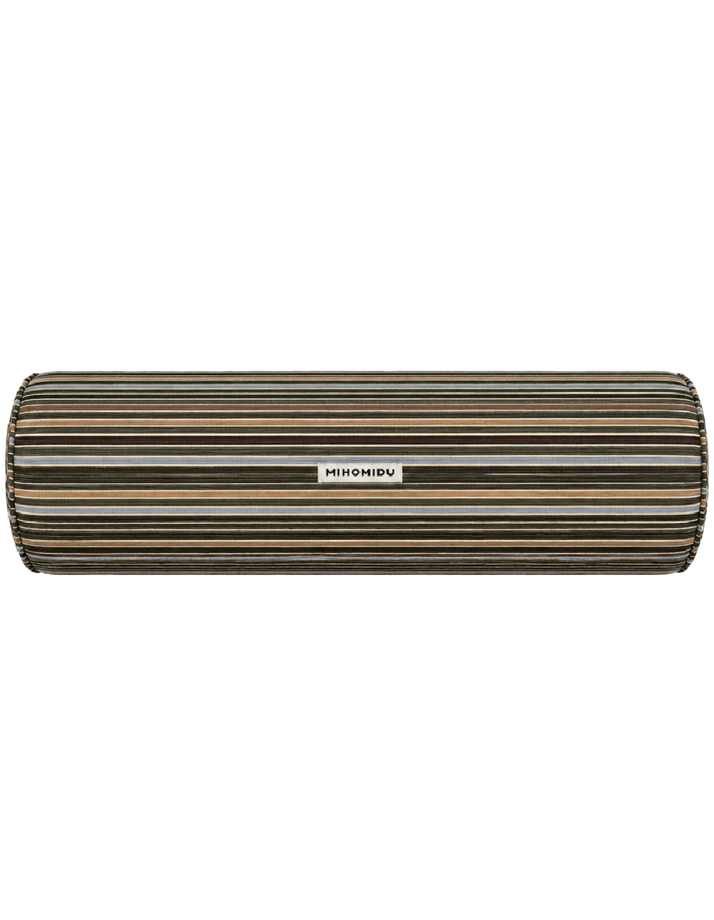 Stripe Bolster. Moss