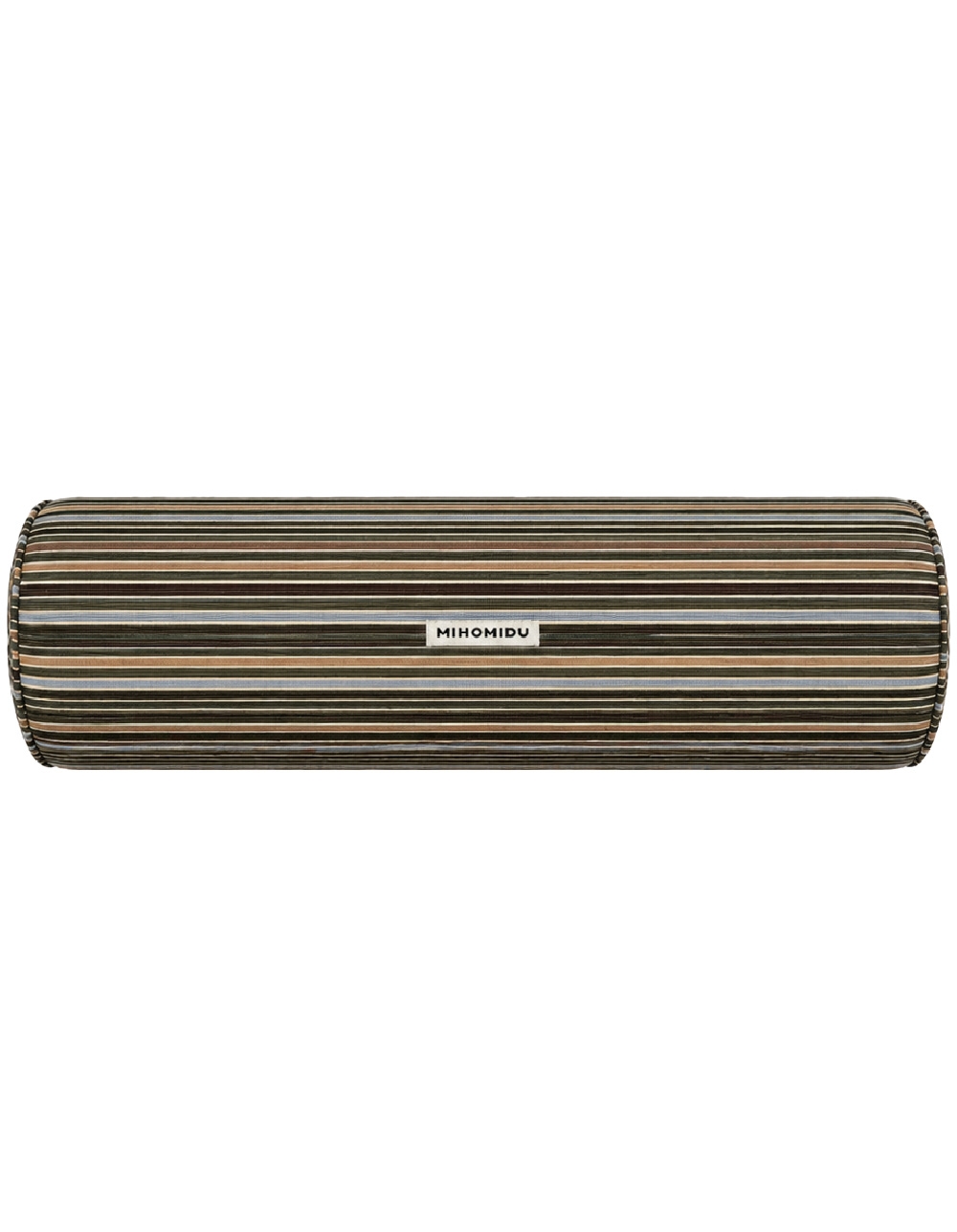 Stripe Bolster. Moss