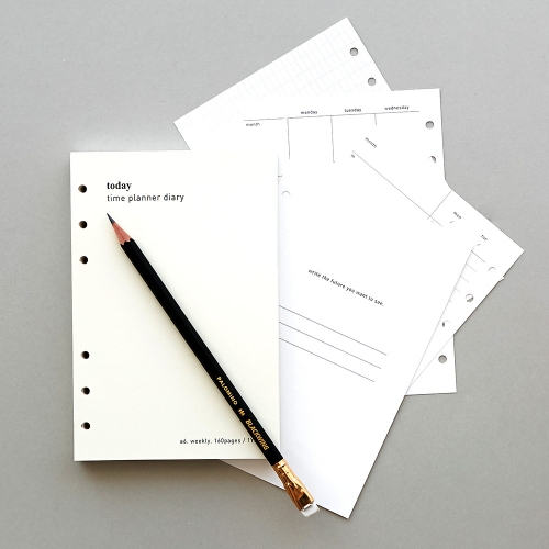 퍼니메이드 타임플래너 6공 속지 A6 위클리 1년