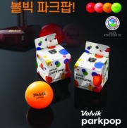 볼빅 파크팝 비비드 파크골프공 3피스 1구 무광 컬러