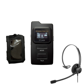 바투아이앤씨 FT-2450I 2.4Ghz 인터컴 양방향무전기 고급형 헤드셋포함 FT2450