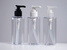 디스펜서 PET 150ml 원형낮은각투명용기(Y)