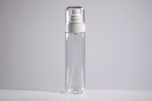 안개분사 PET 100ml 원형투명 오버캡용기