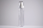안개분사 PET 120ml 원형투명 오버캡용기