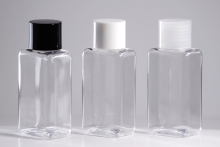 일반캡(D) PET 100ml 낮은 사각납작투명용기(B)
