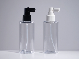 헤어스프레이 PET 150ml 원형낮은각투명용기(Y)