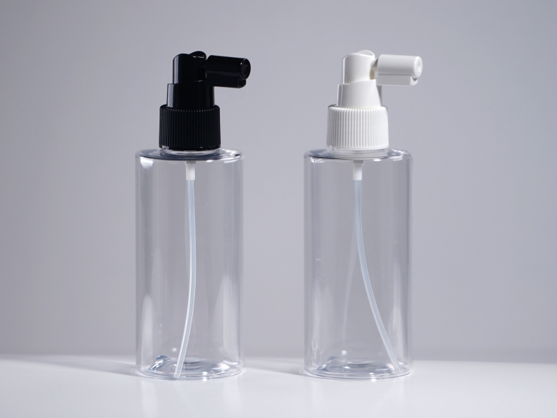 헤어스프레이 PET 150ml 원형낮은각투명용기(Y)