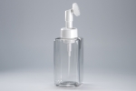 브러쉬형 거품펌프 PET 500ml 사각투명용기