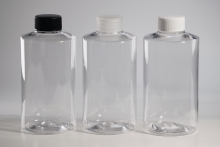 일반캡(톱니) 32&Oslash; PET 500ml 원형 투명 용기(A)