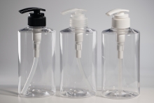 디스펜서(베이직) 32&Oslash; PET 500ml 원형 투명 용기(A)