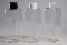 일반캡(민자) PET 100ml 사각납작투명용기(L)
