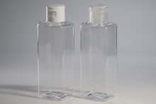 원터치캡 PET 100ml 사각납작투명용기(L)
